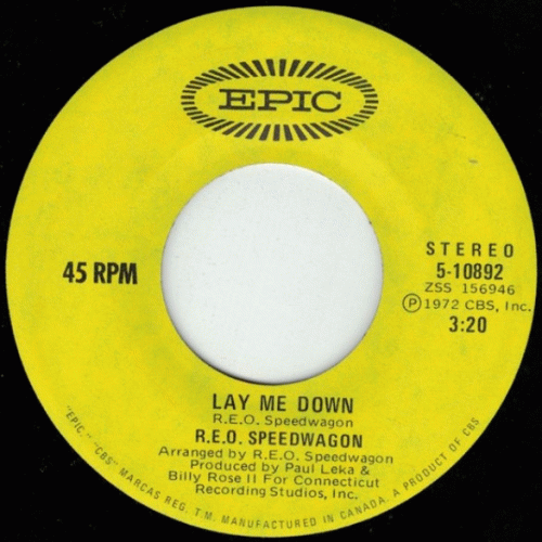 REO Speedwagon : Lay Me Down